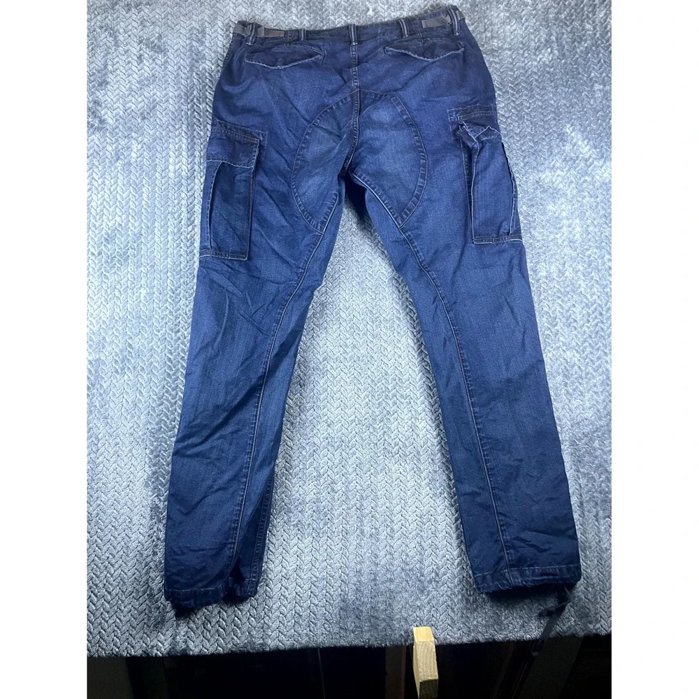 Polo Ralph Lauren Surplus Div. Mountain Trousers Cargo Pants 33X32 Mens Denim